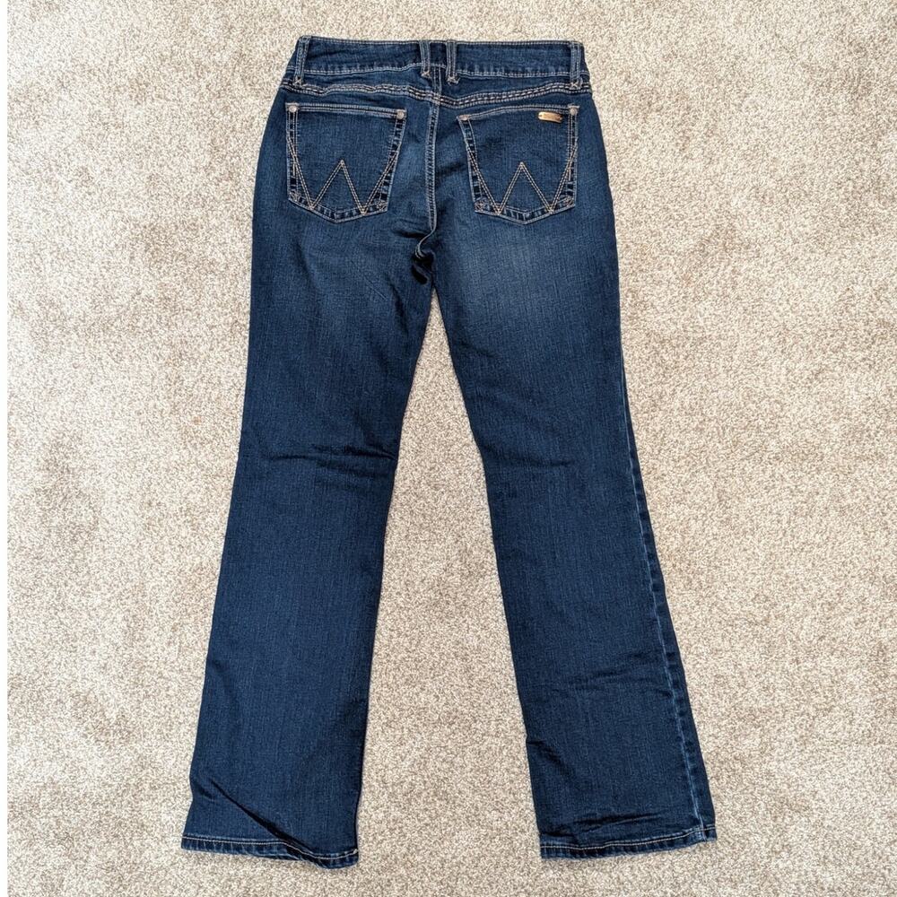 Wrangler Women's Retro Mae Mid-Rise Bootcut Jeans Size 9/10 Excellent Condition - Picture 3 of 8